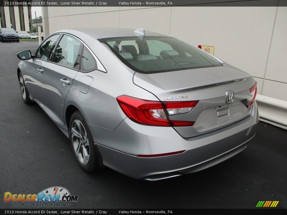 2019 Honda Accord EX Sedan Lunar Silver Metallic / Gray Photo #3