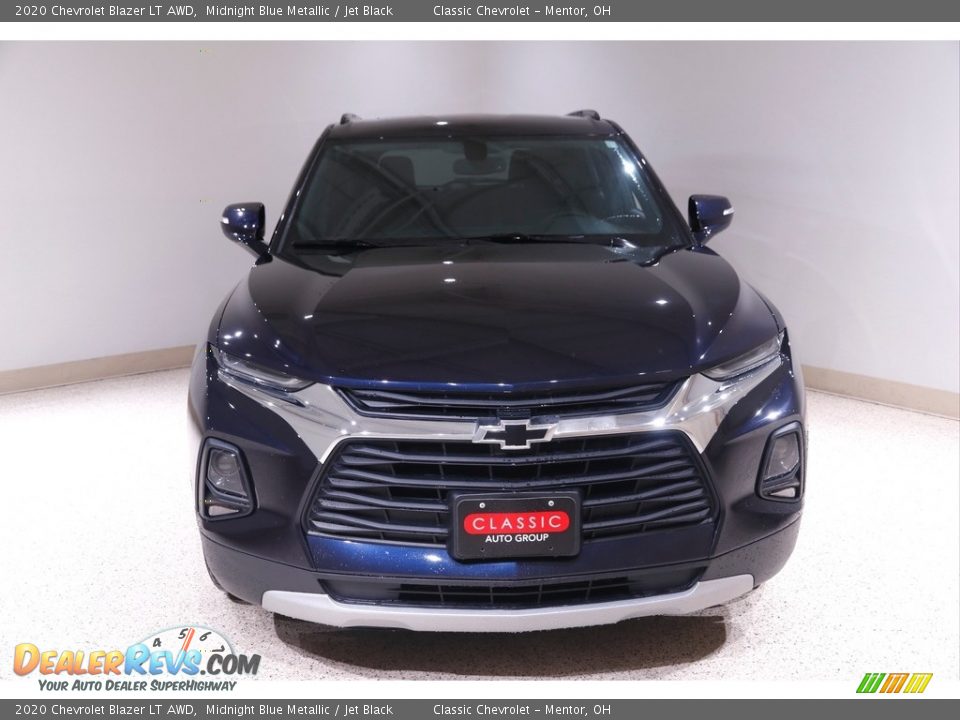 2020 Chevrolet Blazer LT AWD Midnight Blue Metallic / Jet Black Photo #2