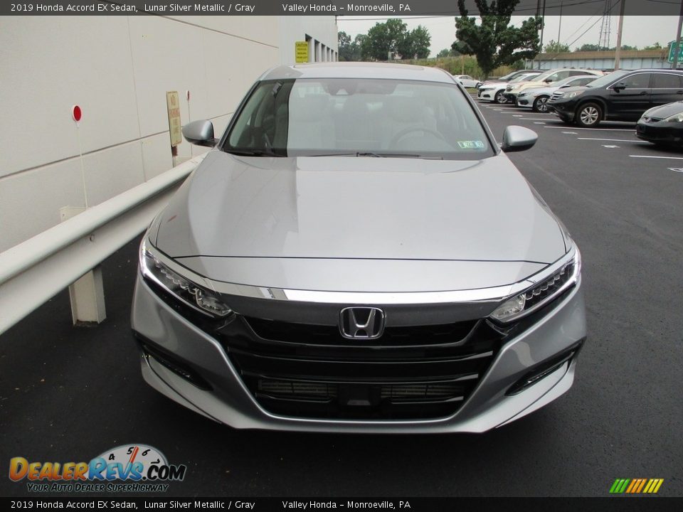 2019 Honda Accord EX Sedan Lunar Silver Metallic / Gray Photo #7