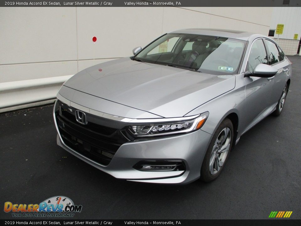 2019 Honda Accord EX Sedan Lunar Silver Metallic / Gray Photo #8