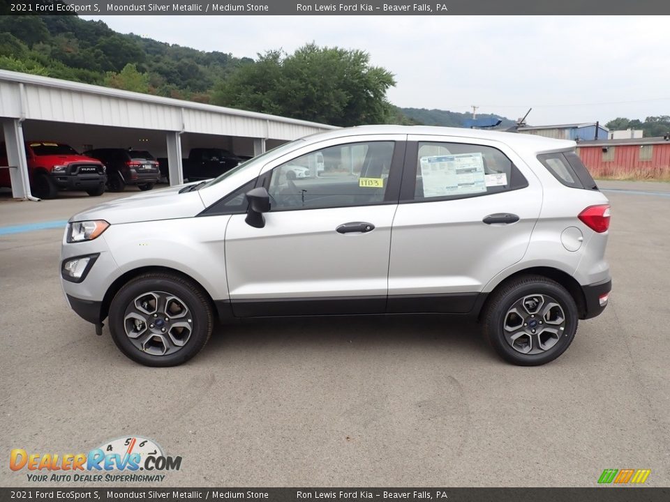 Moondust Silver Metallic 2021 Ford EcoSport S Photo #6