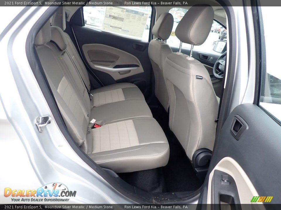 2021 Ford EcoSport S Moondust Silver Metallic / Medium Stone Photo #10
