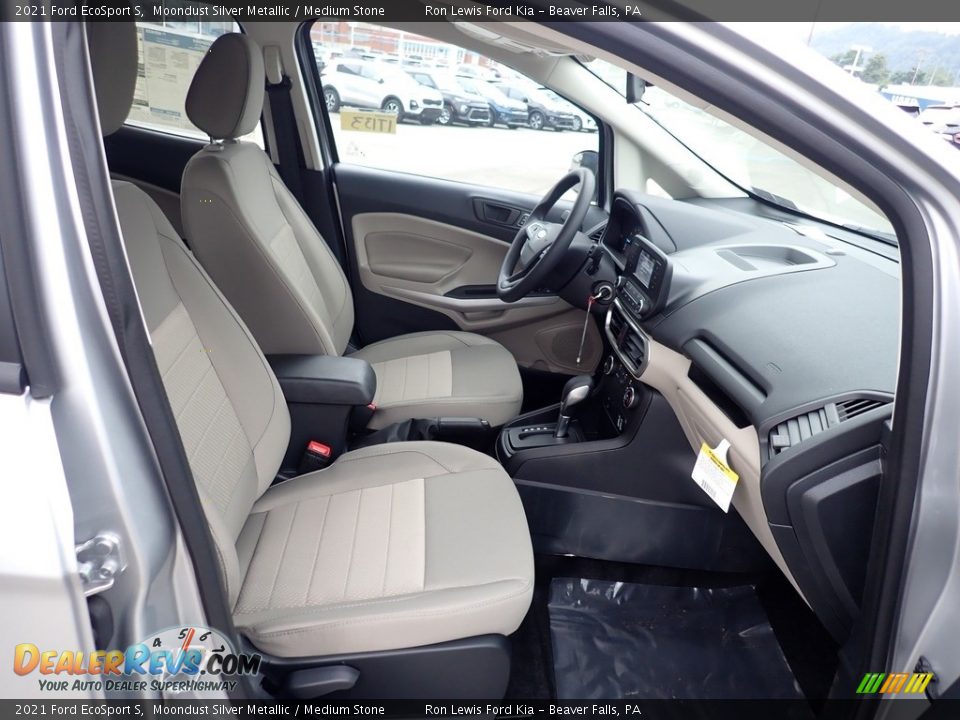 2021 Ford EcoSport S Moondust Silver Metallic / Medium Stone Photo #11