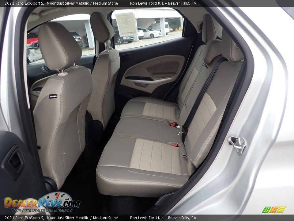 2021 Ford EcoSport S Moondust Silver Metallic / Medium Stone Photo #12