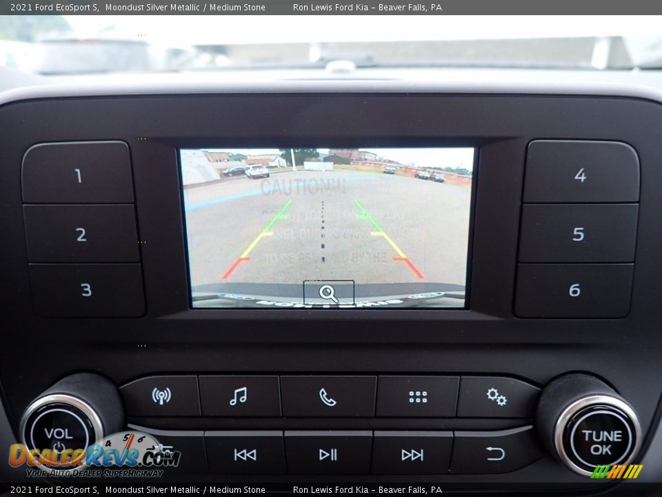 2021 Ford EcoSport S Moondust Silver Metallic / Medium Stone Photo #17
