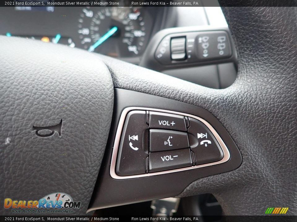 2021 Ford EcoSport S Steering Wheel Photo #18