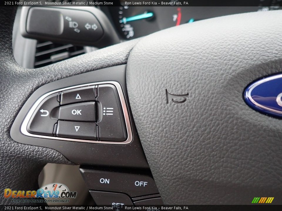 2021 Ford EcoSport S Steering Wheel Photo #19