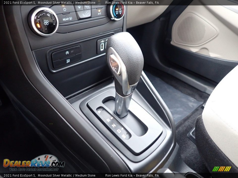 2021 Ford EcoSport S Moondust Silver Metallic / Medium Stone Photo #20