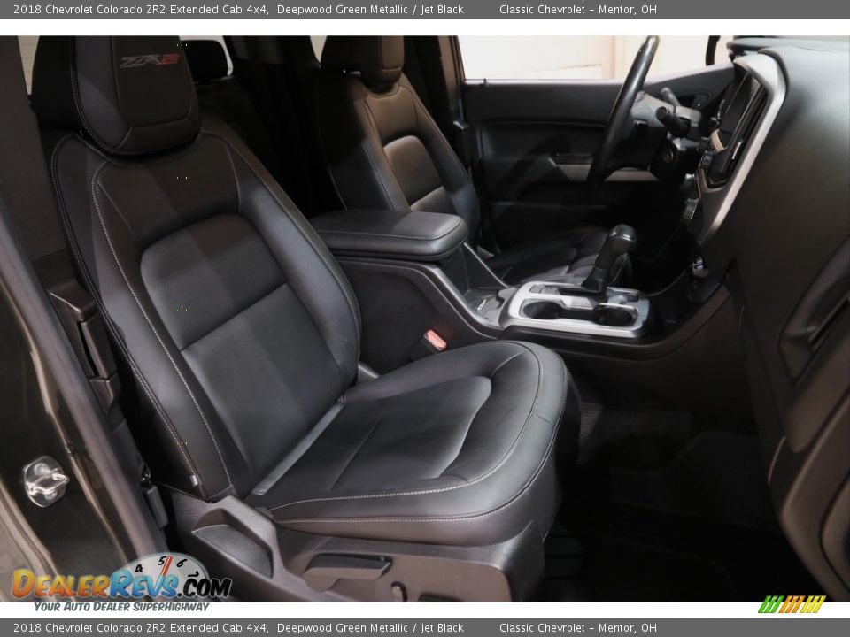 2018 Chevrolet Colorado ZR2 Extended Cab 4x4 Deepwood Green Metallic / Jet Black Photo #16