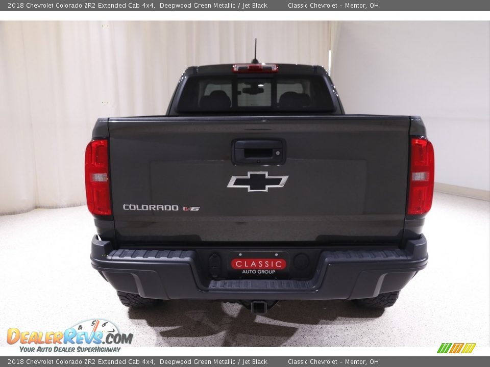 2018 Chevrolet Colorado ZR2 Extended Cab 4x4 Deepwood Green Metallic / Jet Black Photo #19