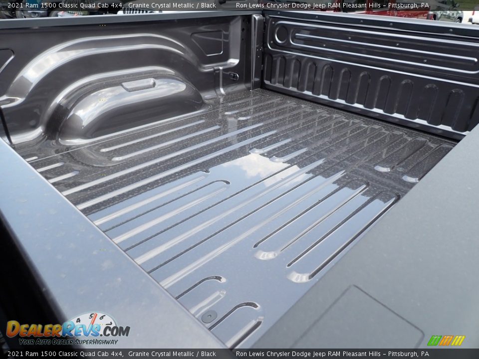 2021 Ram 1500 Classic Quad Cab 4x4 Granite Crystal Metallic / Black Photo #13