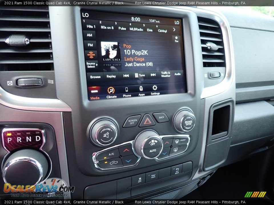 2021 Ram 1500 Classic Quad Cab 4x4 Granite Crystal Metallic / Black Photo #20