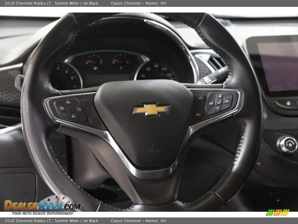 2018 Chevrolet Malibu LT Summit White / Jet Black Photo #7