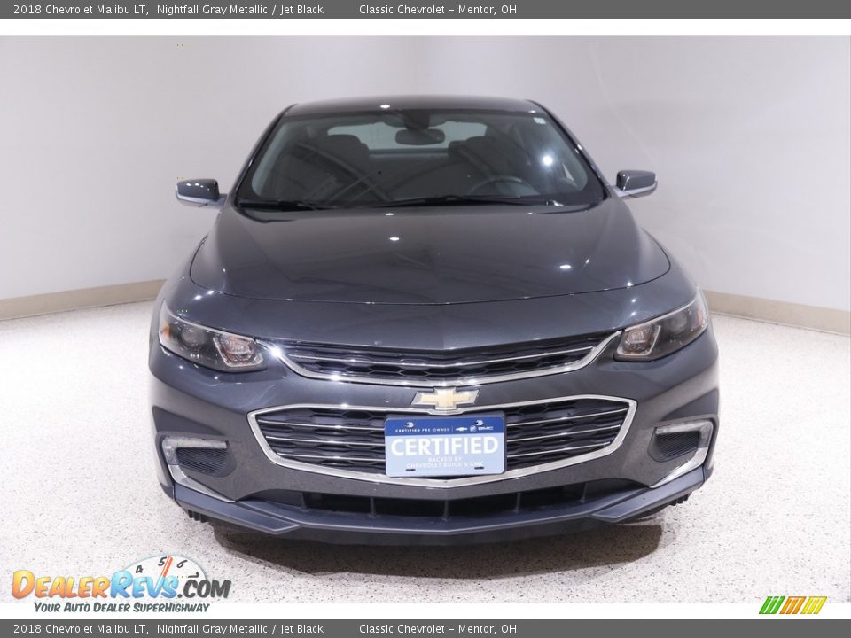 2018 Chevrolet Malibu LT Nightfall Gray Metallic / Jet Black Photo #2