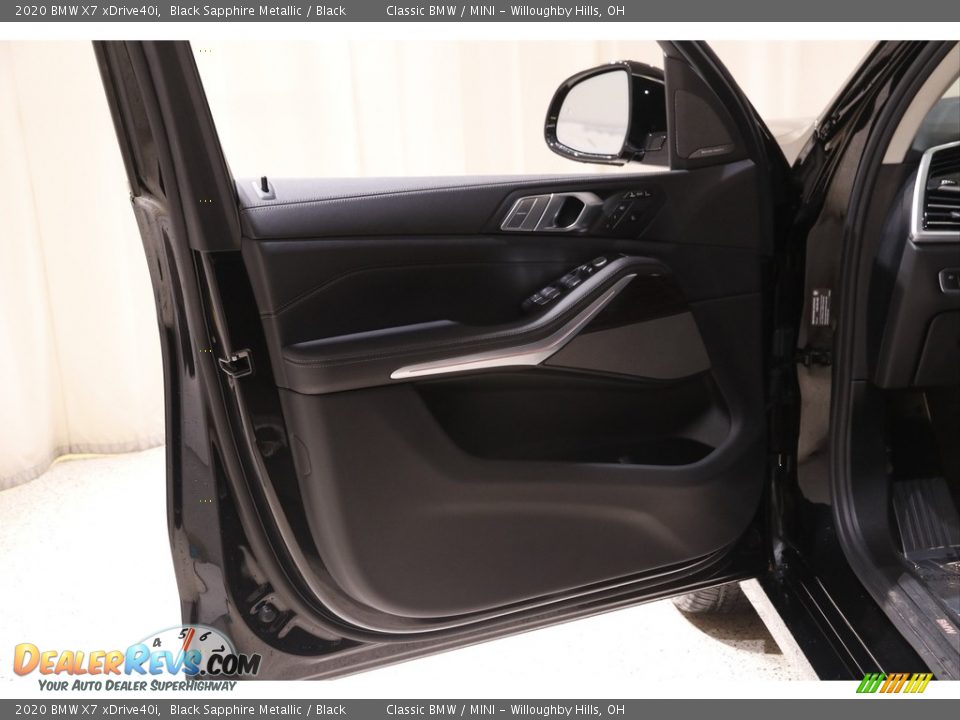 2020 BMW X7 xDrive40i Black Sapphire Metallic / Black Photo #4