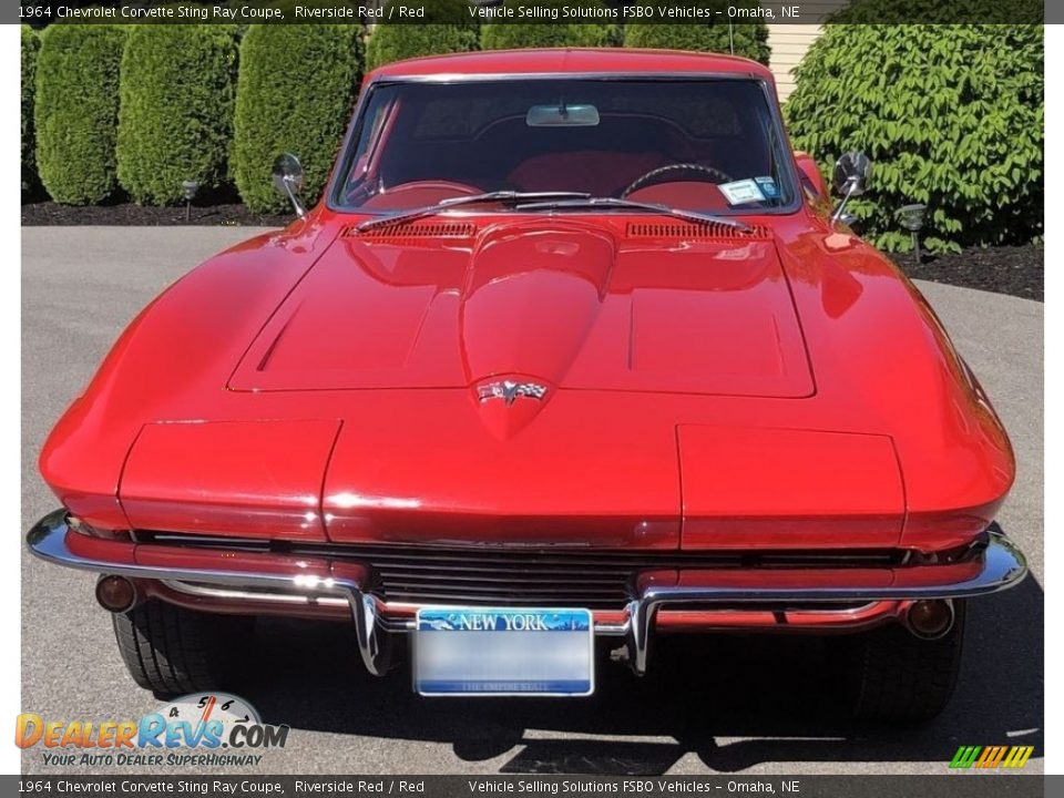 1964 Chevrolet Corvette Sting Ray Coupe Riverside Red / Red Photo #1