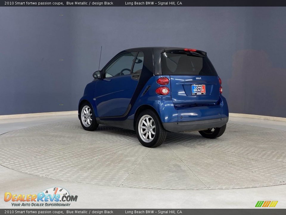 2010 Smart fortwo passion coupe Blue Metallic / design Black Photo #2