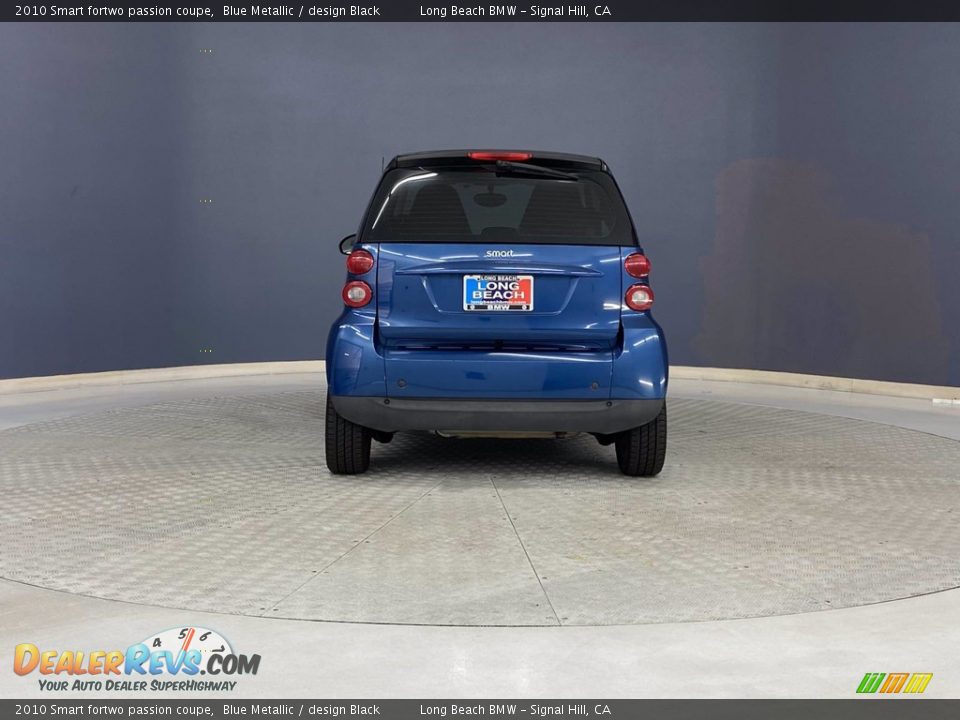 2010 Smart fortwo passion coupe Blue Metallic / design Black Photo #3