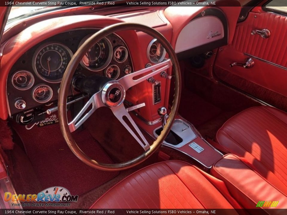 Front Seat of 1964 Chevrolet Corvette Sting Ray Coupe Photo #3