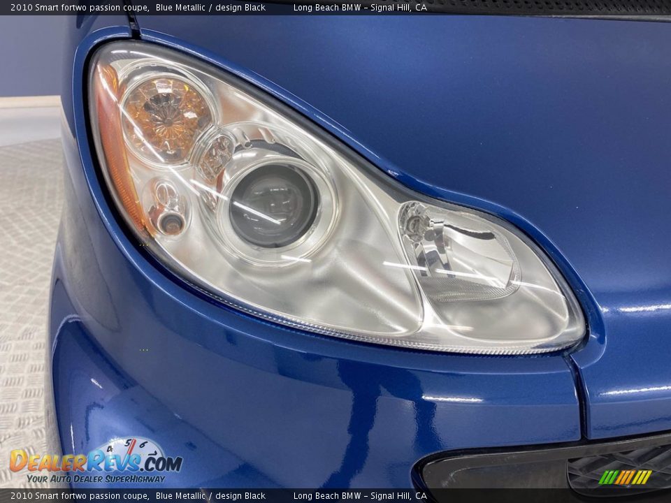 2010 Smart fortwo passion coupe Blue Metallic / design Black Photo #6