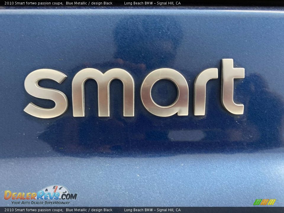 2010 Smart fortwo passion coupe Blue Metallic / design Black Photo #9
