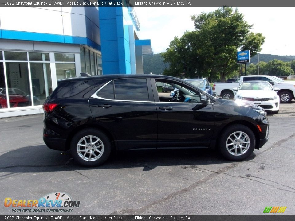 2022 Chevrolet Equinox LT AWD Mosaic Black Metallic / Jet Black Photo #2