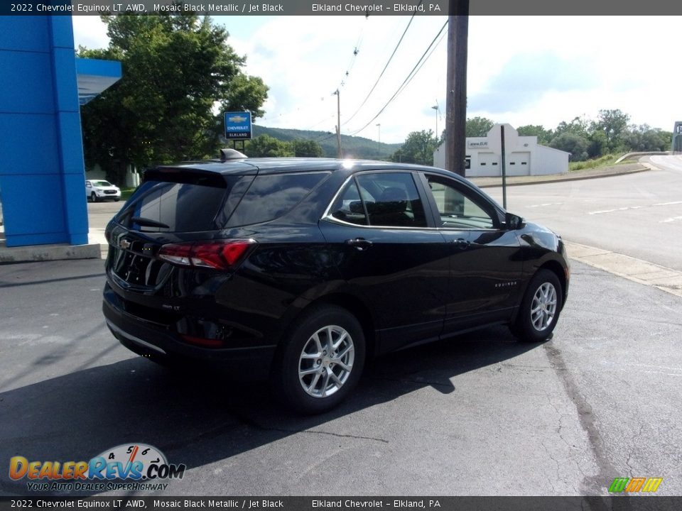 2022 Chevrolet Equinox LT AWD Mosaic Black Metallic / Jet Black Photo #3