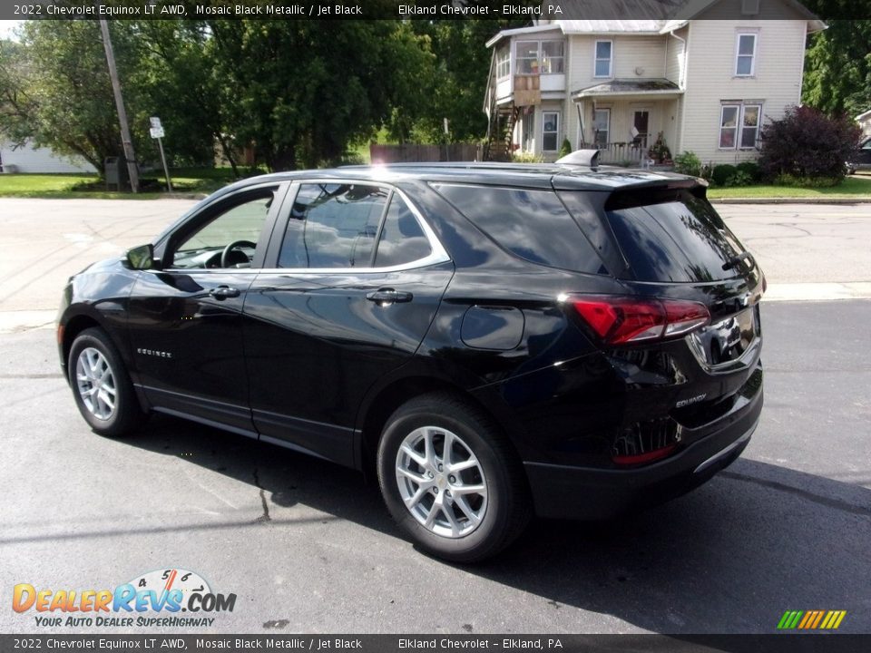 2022 Chevrolet Equinox LT AWD Mosaic Black Metallic / Jet Black Photo #5