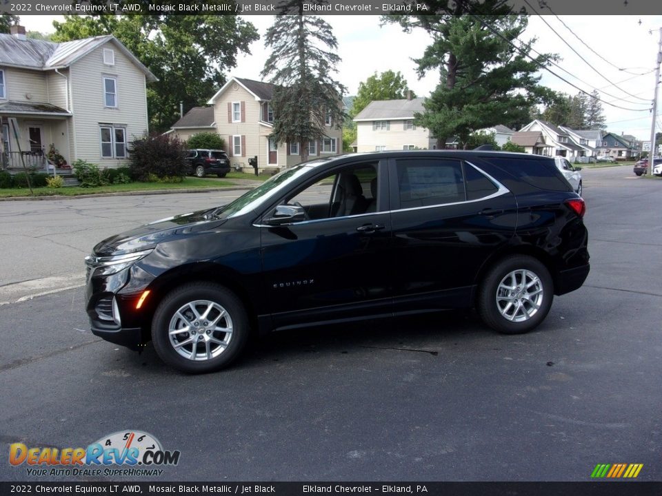 2022 Chevrolet Equinox LT AWD Mosaic Black Metallic / Jet Black Photo #6