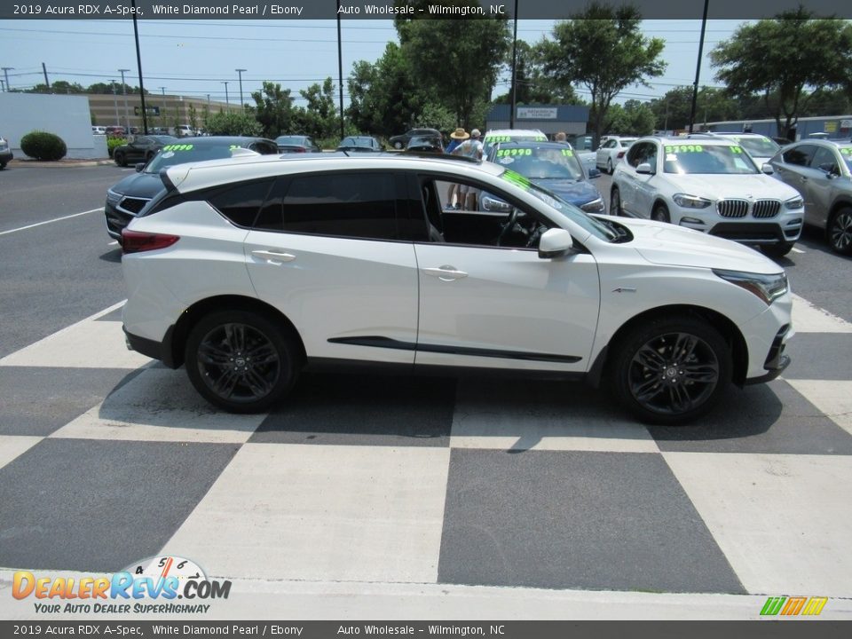 2019 Acura RDX A-Spec White Diamond Pearl / Ebony Photo #3