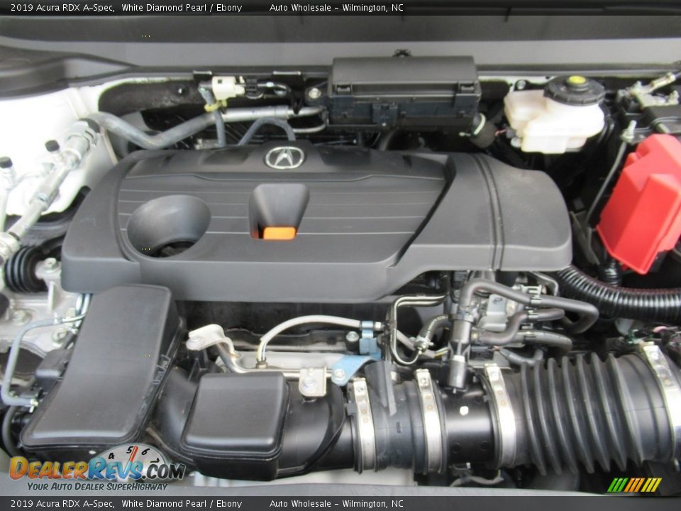 2019 Acura RDX A-Spec White Diamond Pearl / Ebony Photo #6