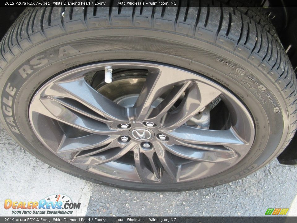 2019 Acura RDX A-Spec White Diamond Pearl / Ebony Photo #7