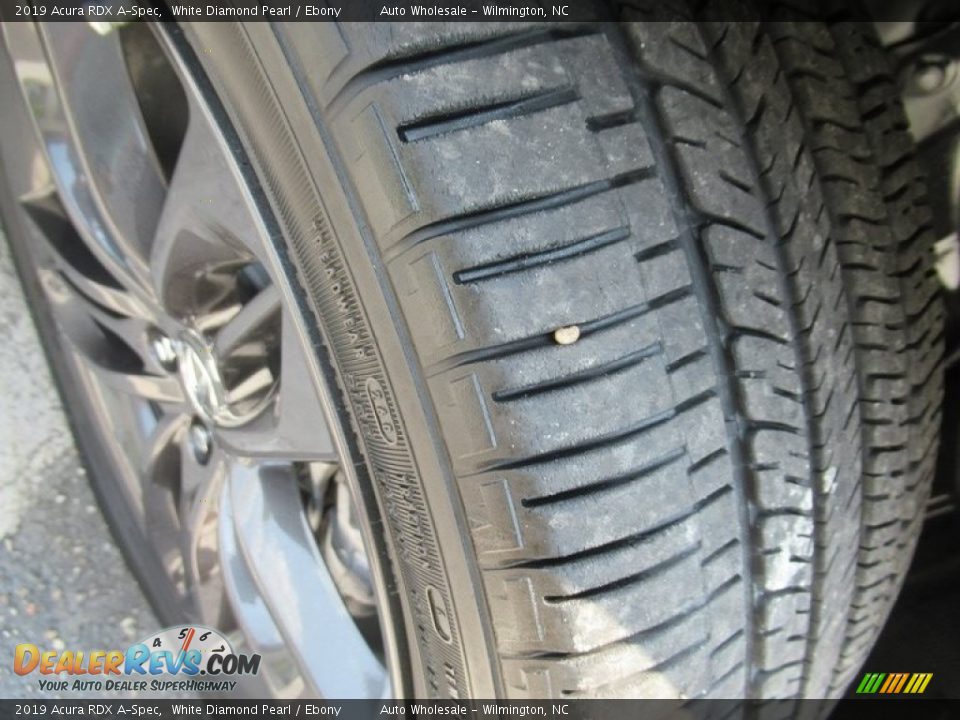 2019 Acura RDX A-Spec White Diamond Pearl / Ebony Photo #8