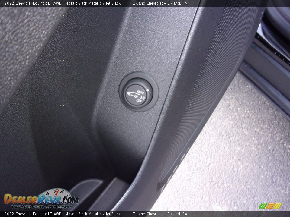 2022 Chevrolet Equinox LT AWD Mosaic Black Metallic / Jet Black Photo #16
