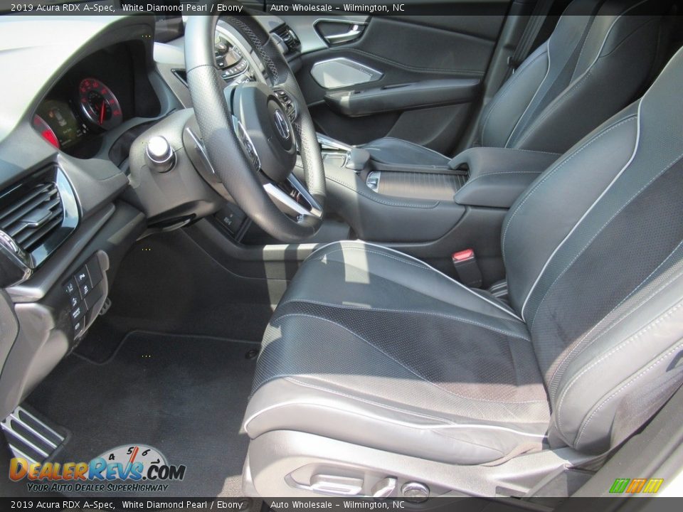 2019 Acura RDX A-Spec White Diamond Pearl / Ebony Photo #10
