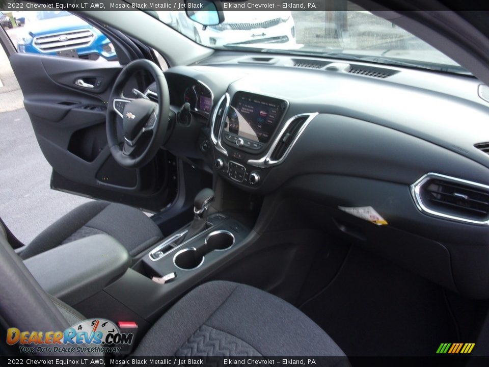 2022 Chevrolet Equinox LT AWD Mosaic Black Metallic / Jet Black Photo #18