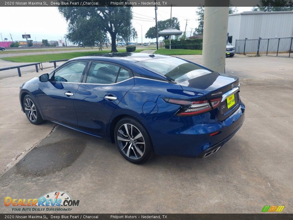 2020 Nissan Maxima SL Deep Blue Pearl / Charcoal Photo #5