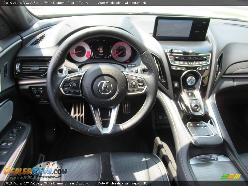 2019 Acura RDX A-Spec White Diamond Pearl / Ebony Photo #15
