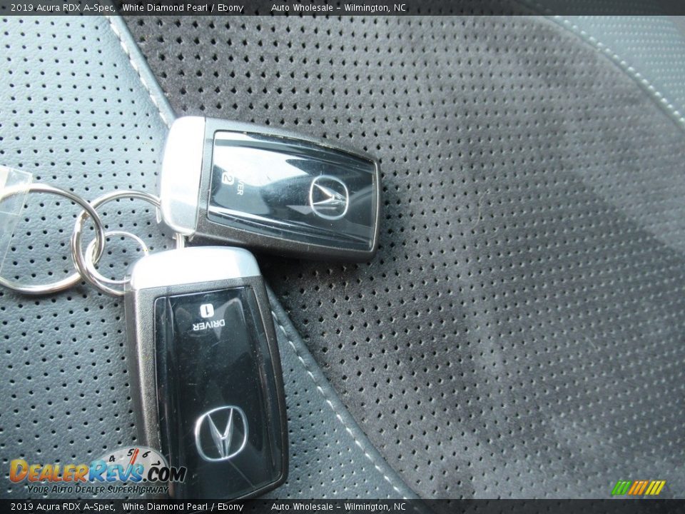 2019 Acura RDX A-Spec White Diamond Pearl / Ebony Photo #20