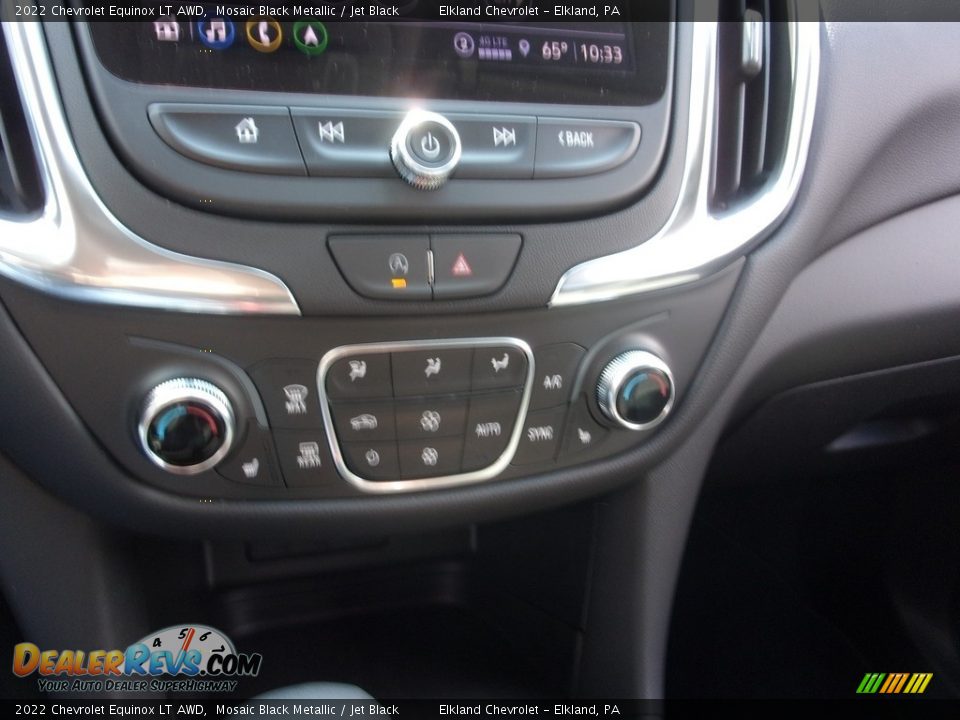 2022 Chevrolet Equinox LT AWD Mosaic Black Metallic / Jet Black Photo #30