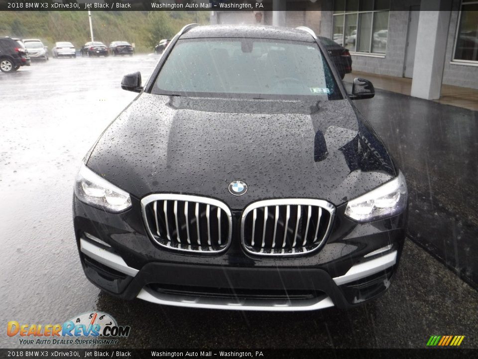 2018 BMW X3 xDrive30i Jet Black / Black Photo #3