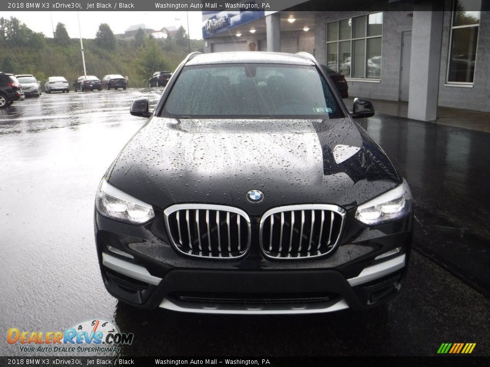 2018 BMW X3 xDrive30i Jet Black / Black Photo #4