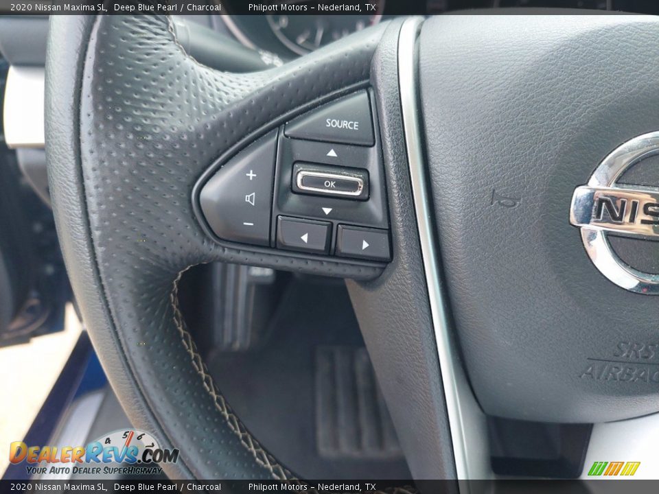 2020 Nissan Maxima SL Steering Wheel Photo #16