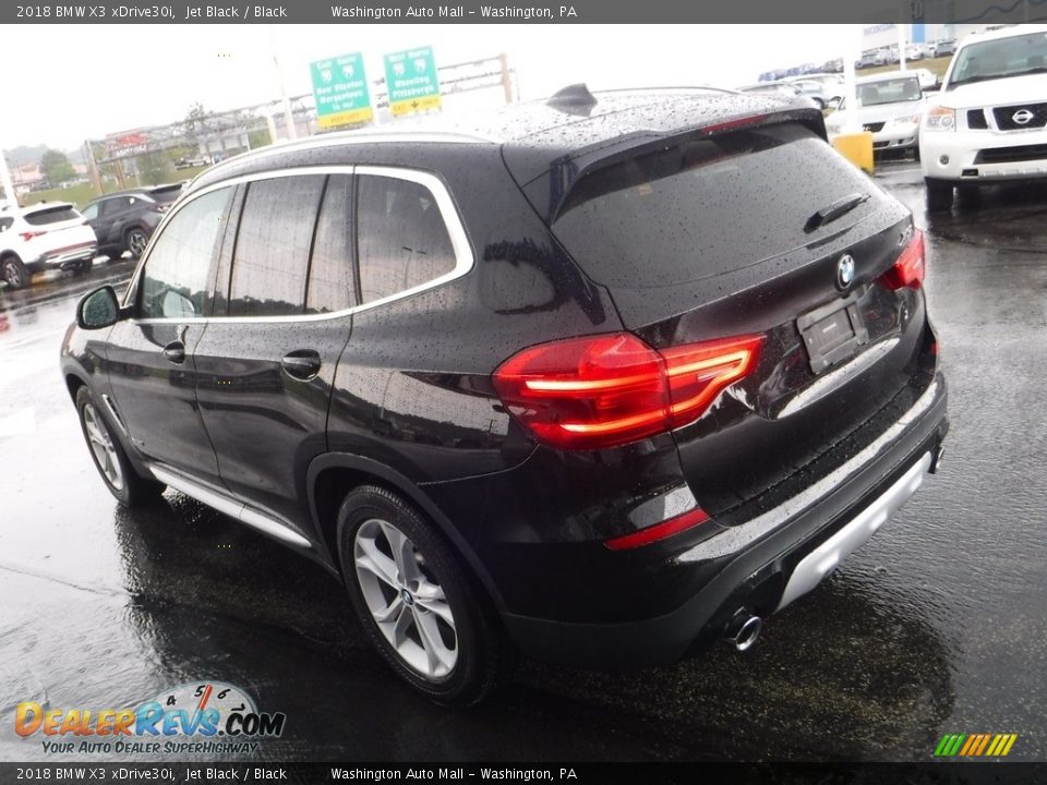 2018 BMW X3 xDrive30i Jet Black / Black Photo #7