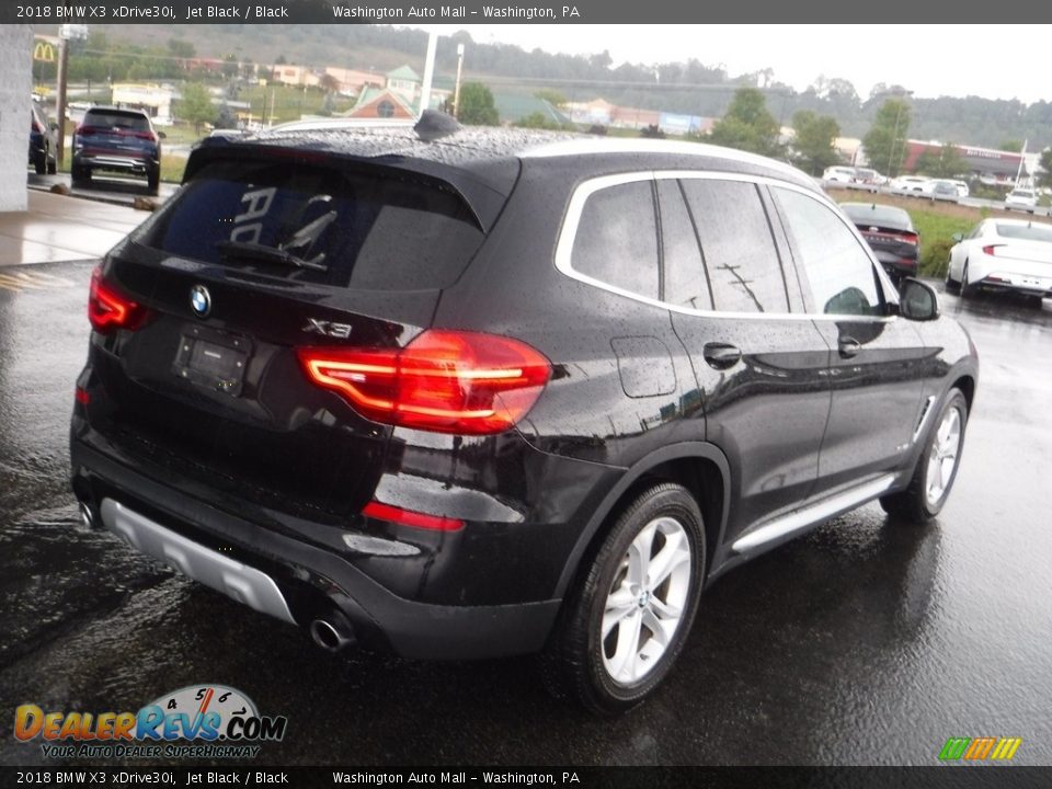 2018 BMW X3 xDrive30i Jet Black / Black Photo #9