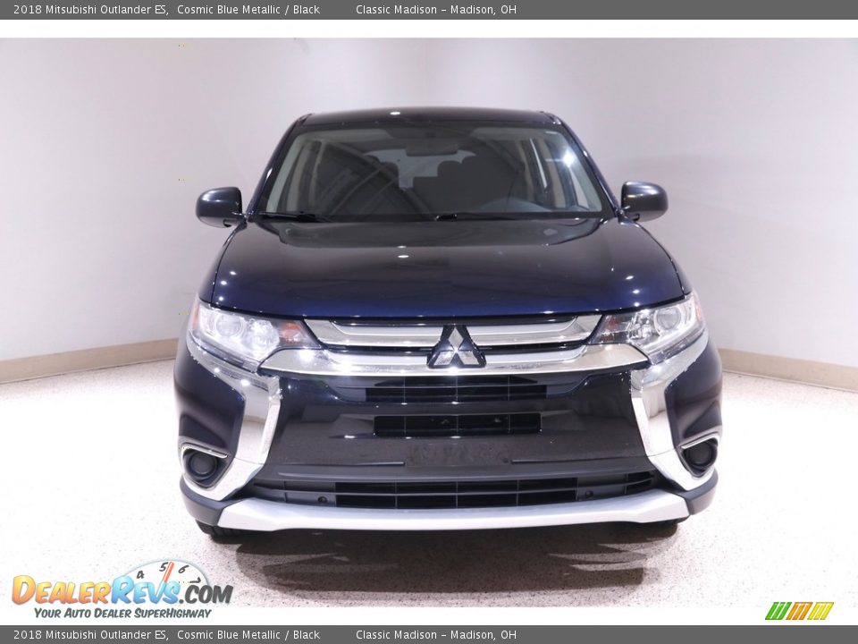 2018 Mitsubishi Outlander ES Cosmic Blue Metallic / Black Photo #2