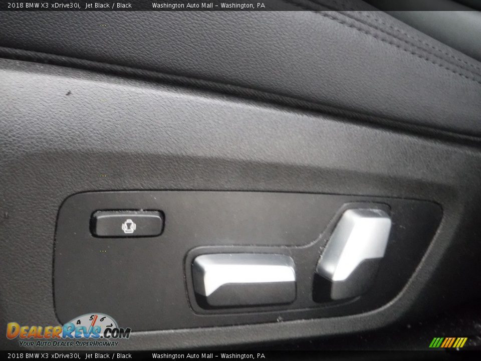 2018 BMW X3 xDrive30i Jet Black / Black Photo #13