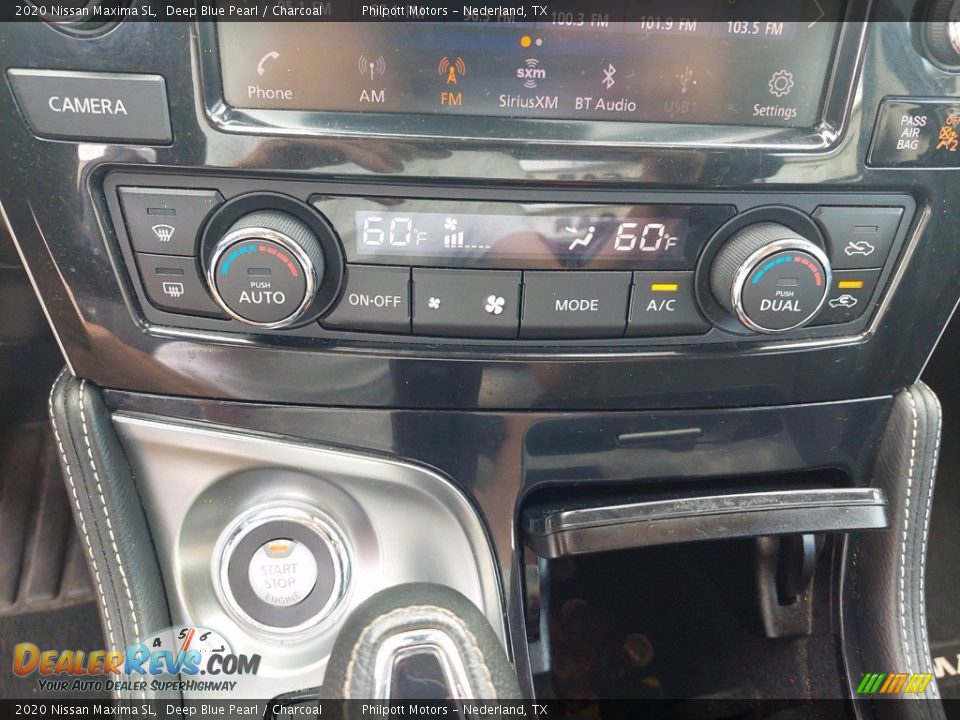 Controls of 2020 Nissan Maxima SL Photo #22