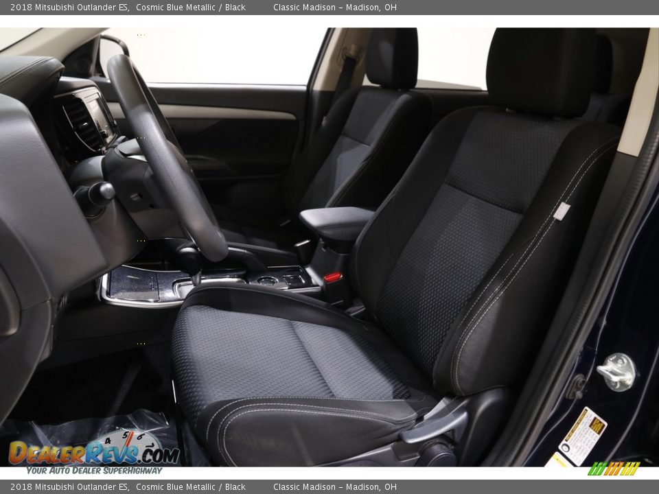 2018 Mitsubishi Outlander ES Cosmic Blue Metallic / Black Photo #5