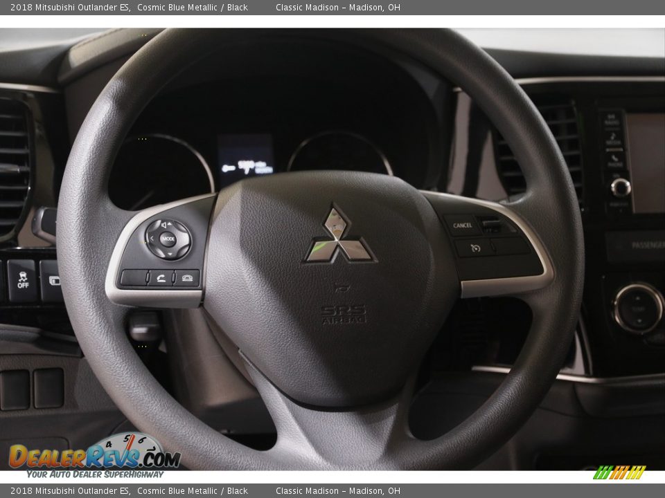 2018 Mitsubishi Outlander ES Cosmic Blue Metallic / Black Photo #7